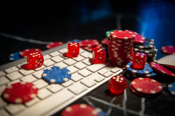 Baccarat table with cards dealt at kebuntoto login